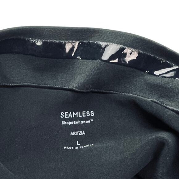 NWT Aritzia ShapeEnhance High Support Seamless Shapewear Short Size Large Black - Picture 5 of 7